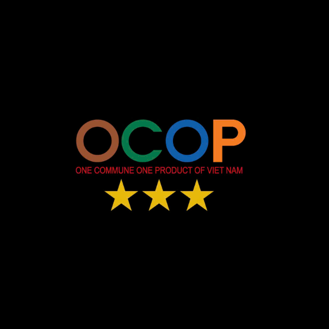 OCOP 3 Stars Certificate