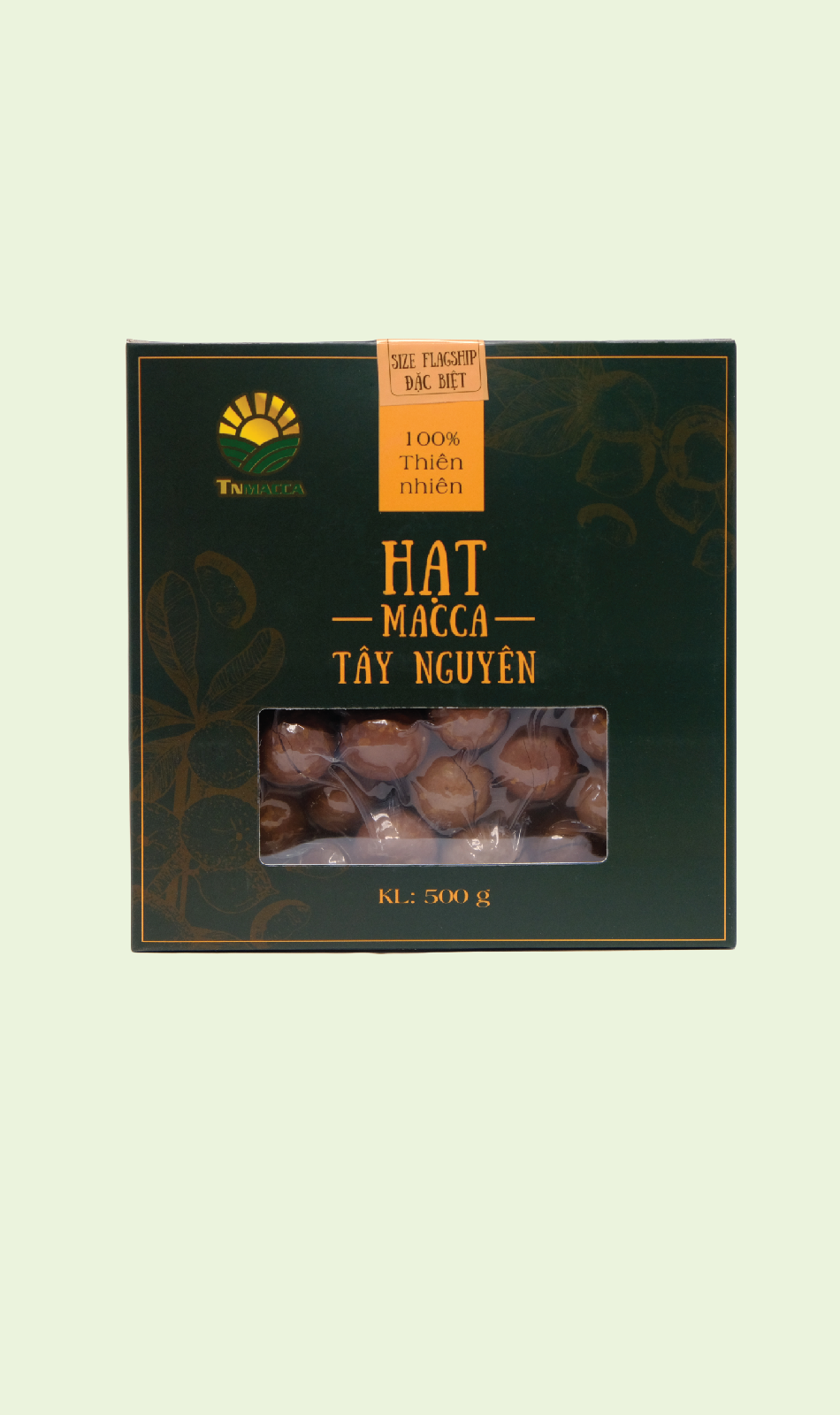 Hạt macca sấy nứt flagship